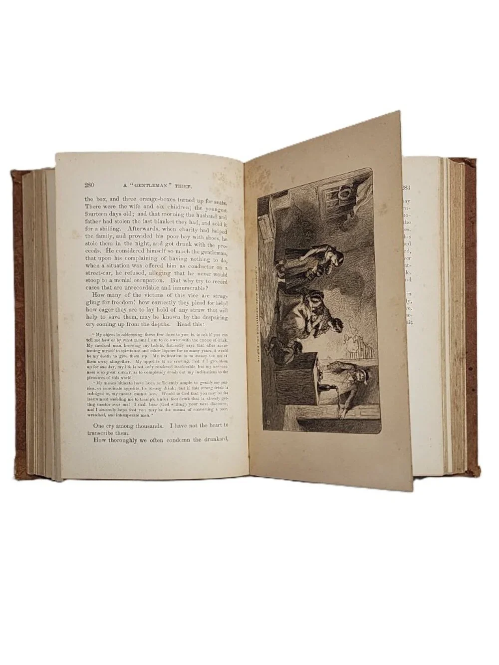 SIGNED 1ST ED Sunlight & Shadow Or, Gleanings from My Life Work by John B Gough
